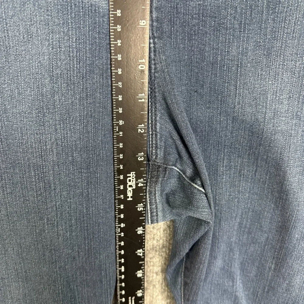 Torrid Jeans‎ Womens 26S Short Blue Bombshell Skinny Slimming Panel High Rise